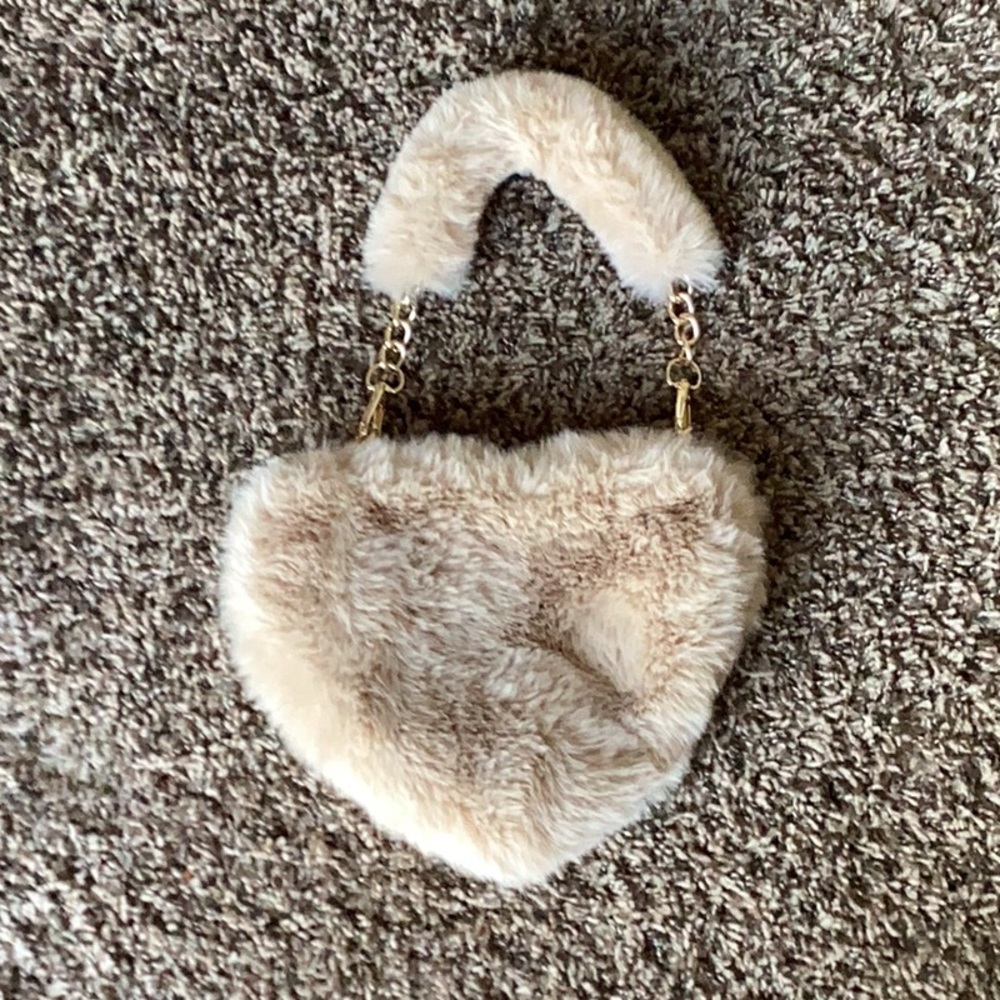 Mini heart shaped purse